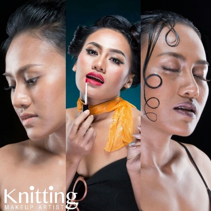 Knitting Makeup Artist