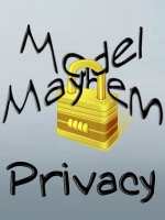 How to use Model Mayhem privacy options