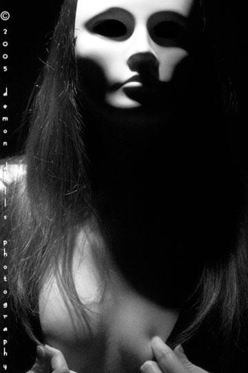 Female model photo shoot of Demon Dolls