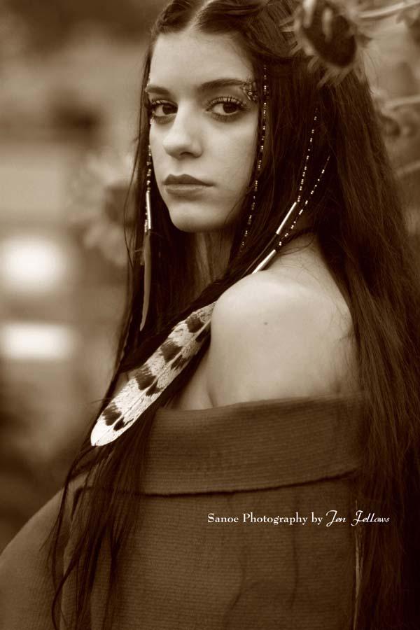 Female model photo shoot of jen_fellows in Sacred Earth DBG