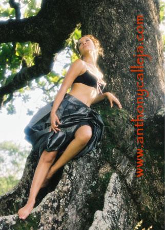 Female model photo shoot of Salina Law in Honolulu, Hawaii