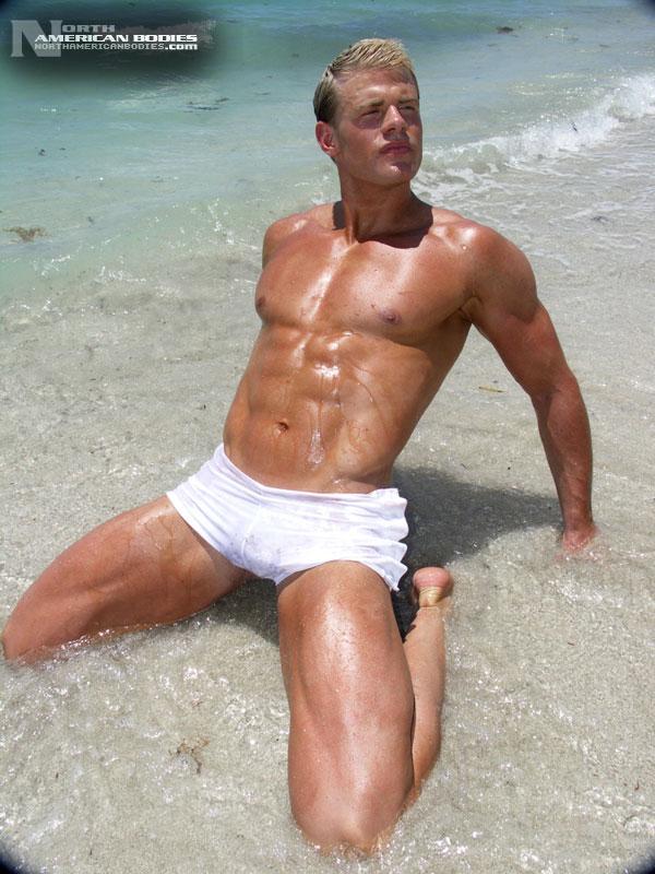 Male model photo shoot of NorthAmericanBodies in Miami Beach