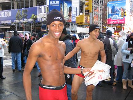 Male model photo shoot of Carl Ayers in Times Square, NYC