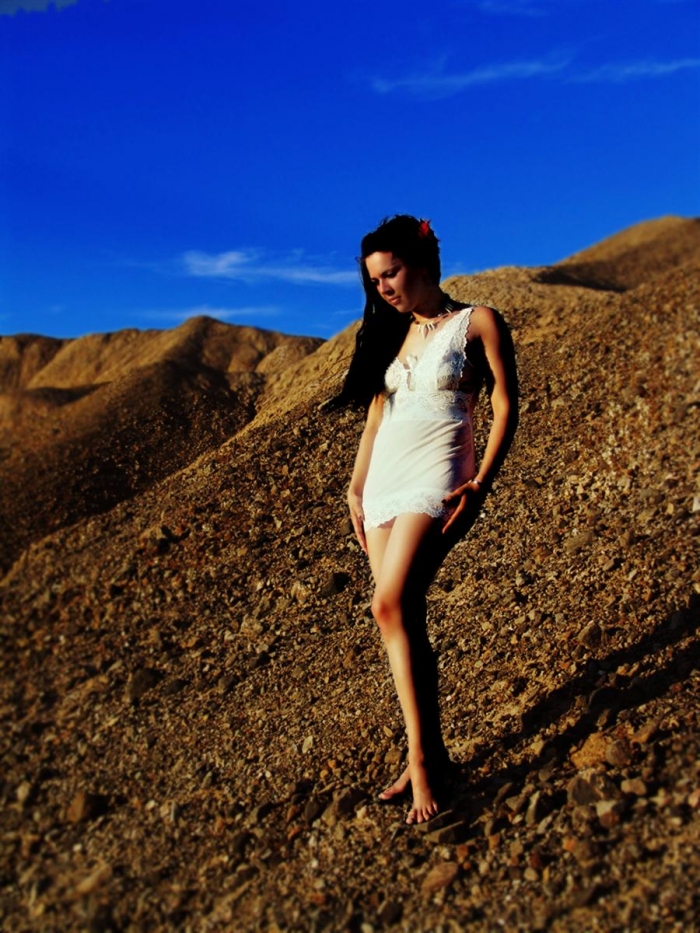 Male model photo shoot of gnomus in Nevada Desert