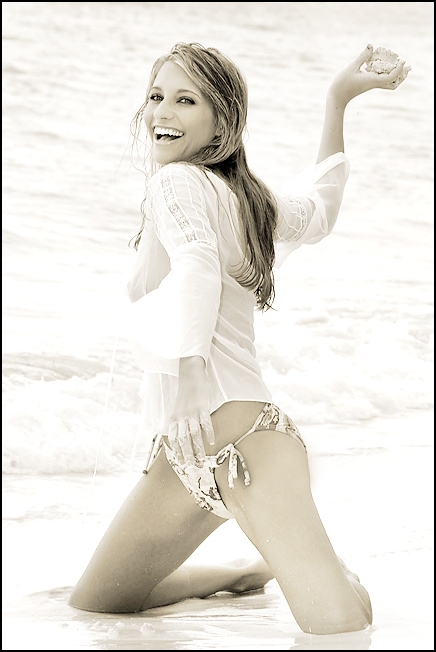 Female model photo shoot of Melissa Seitz in Bahamas