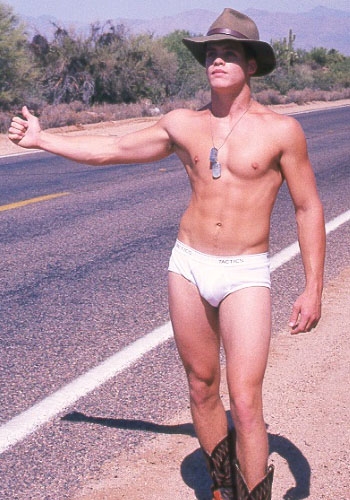 Male model photo shoot of VideoProfiles in Arizona Desert