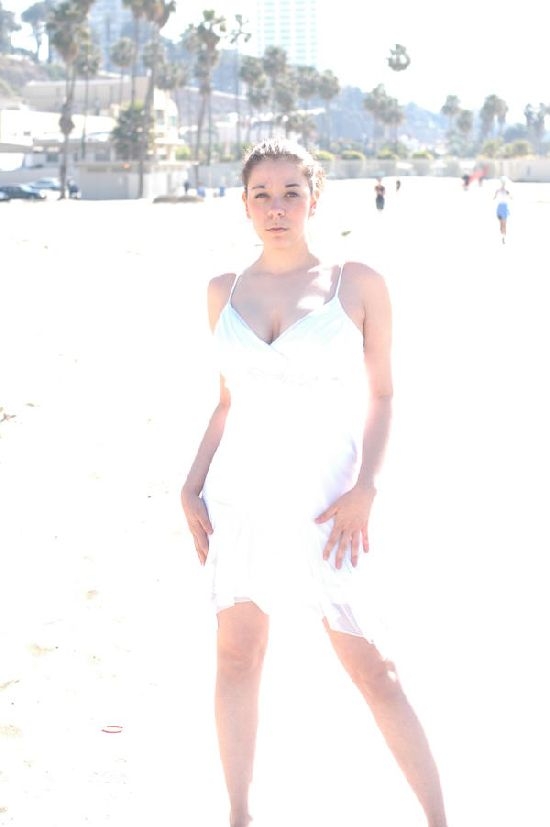 Female model photo shoot of Maria T in Malibu, CA