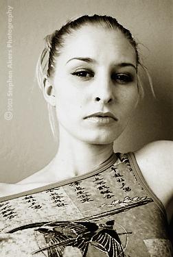 Female model photo shoot of Jamie Sue  by Stephen Akers