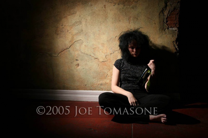 Male model photo shoot of Joe Tomasone, makeup by Amanda Craft