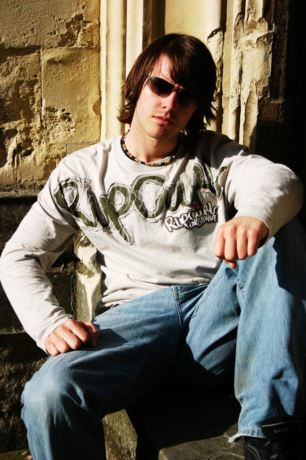 Male model photo shoot of Mike_c in Canterbury Cathedral