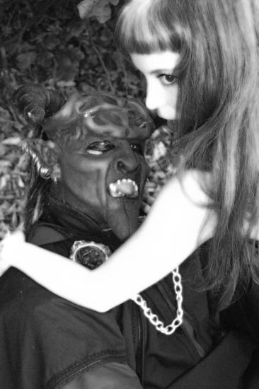 Female model photo shoot of ScarLit by Moonlight in Rock and Roll Monster Bash 2006,Atlanta,Ga