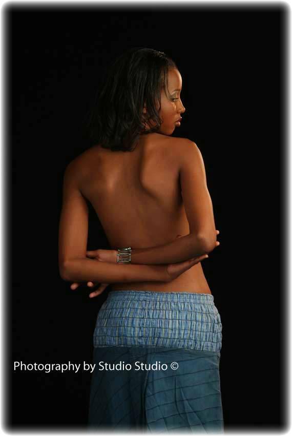 Female model photo shoot of Sheree Taylor in Barbados - In studio