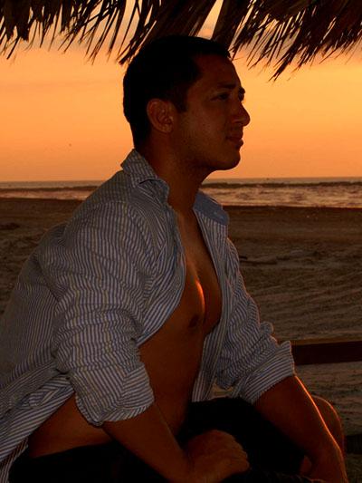 Male model photo shoot of Reshazedek in Padre Island, TX