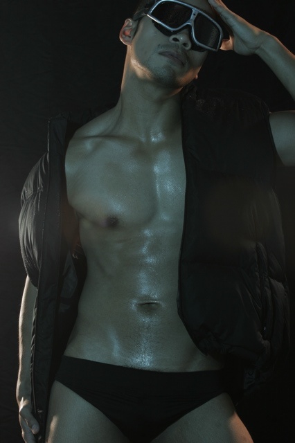 Male model photo shoot of Burnz F in Los Angeles
