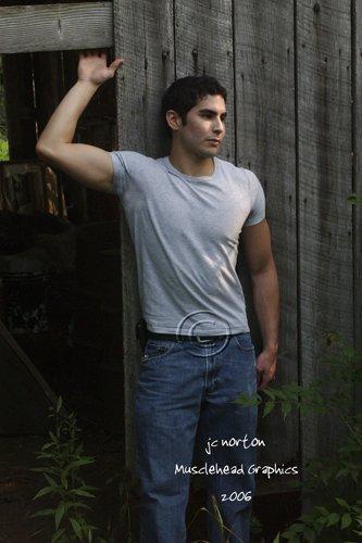 Male model photo shoot of Jason D. by Musclehead Graphics