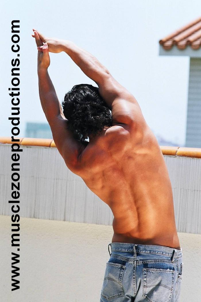 Male model photo shoot of Muscle Zone Productions in Hong Kong