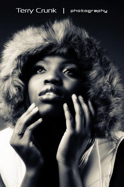 Female model photo shoot of Osade Omoruyi by nah nah Photo in dallas/ living room, makeup by SADi KREATiVE