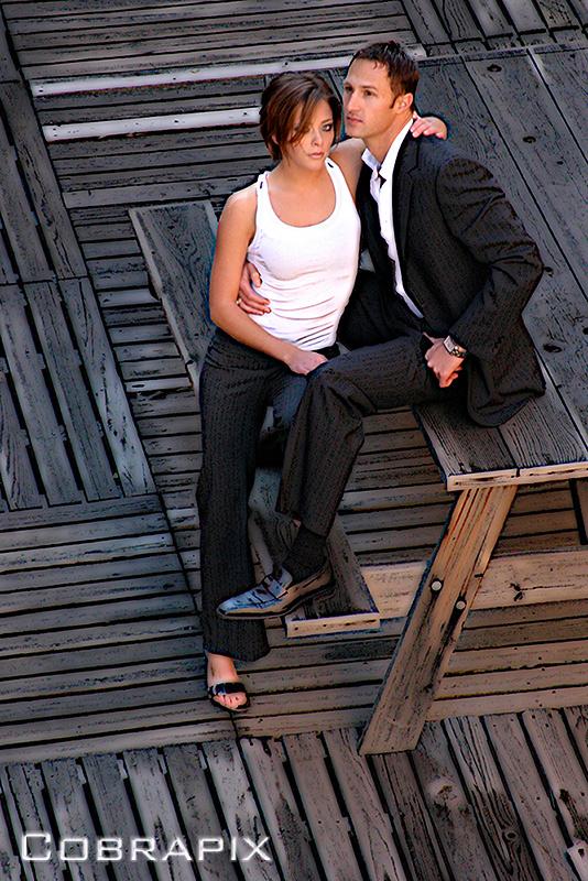 Male and Female model photo shoot of Cobra Photography, Scott W and Adia Lorenz in Downtown Denver, makeup by Misti Schindele