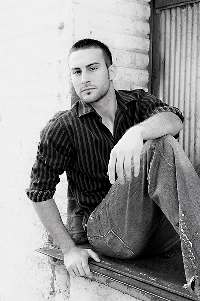 Male model photo shoot of METRO in Downtown Akron