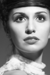 Female model photo shoot of Jasmine Adora by Daniel Ja, makeup by crazypretty