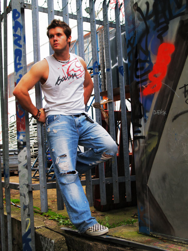 Male model photo shoot of Mike_c by Digital Fine Art
