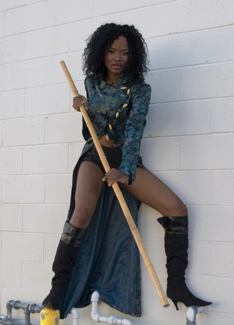 Female model photo shoot of Lady Kharizma by NHPS and MGT in Marietta, makeup by Teresas Richards