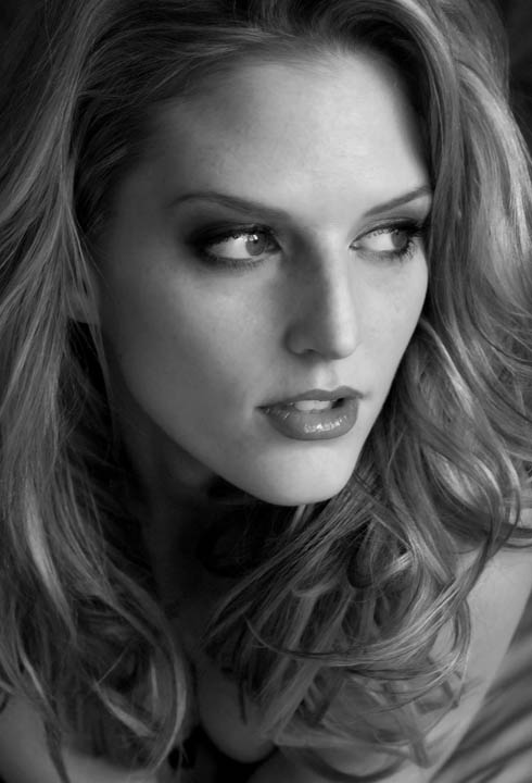 Female model photo shoot of Kirsten Visima, makeup by Jukka