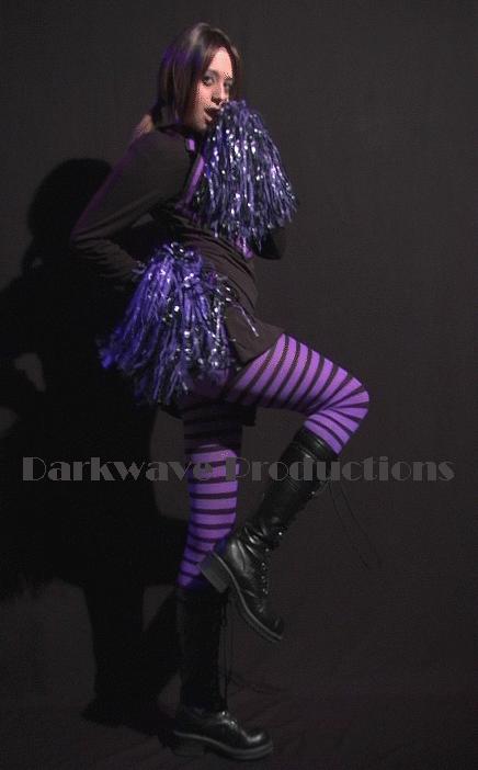 Male and Female model photo shoot of Darkwave Productions and Sarah_Glam_Doll