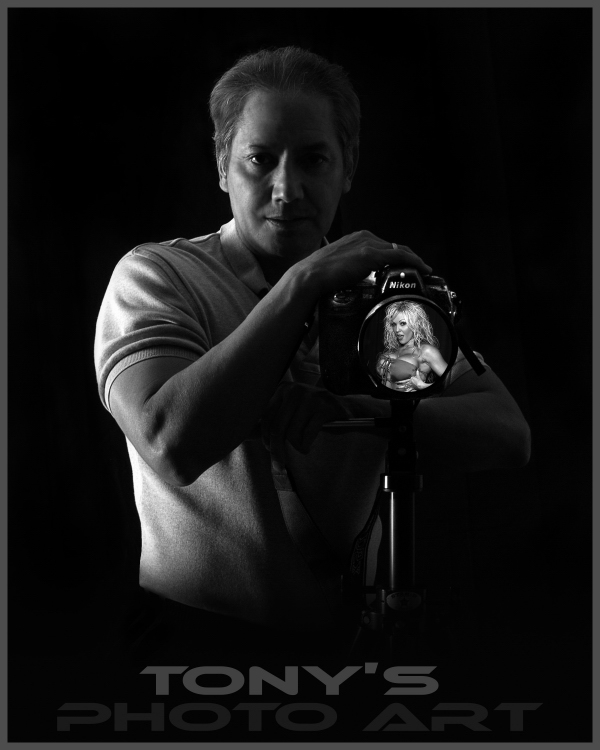 Male model photo shoot of Tonys Photo Art in Home studio