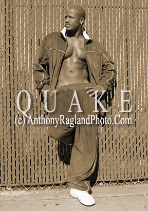 Male model photo shoot of itsQUAKE