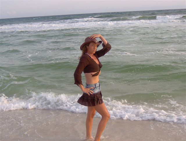 Female model photo shoot of The Bandit Girlz in PCB,FLORIDA