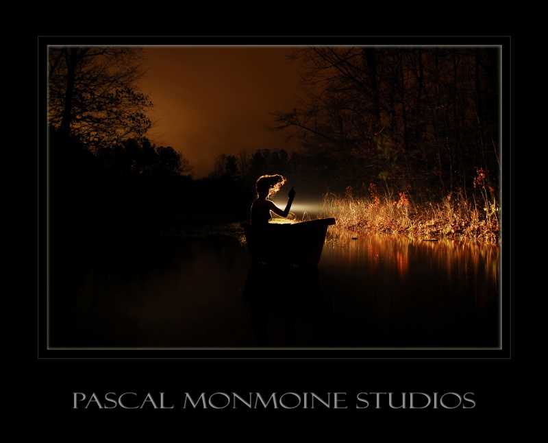 Male and Female model photo shoot of Pascal Monmoine Studios and lee loo in A swamp, somewhere in North Carolina, on a rainy and beautiful night..., hair styled by LEO ELEY  and MINT  NYC