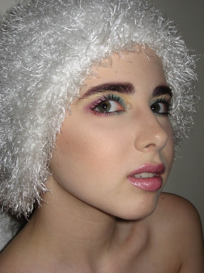 Female model photo shoot of Rachel Zevita in NYC, makeup by *Stephanie*