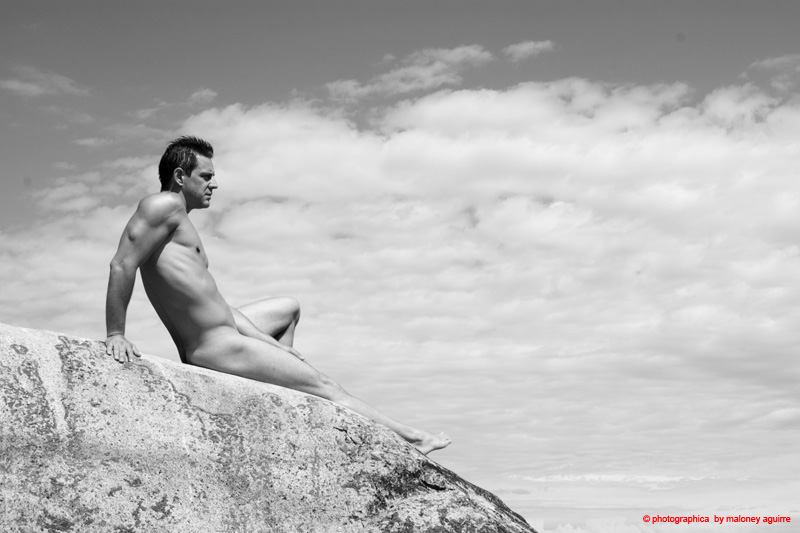 Male model photo shoot of Maloney Aguirre in Sand Bay, Sault Sainte Marie