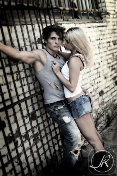 Male and Female model photo shoot of Jesse Reich Photography, Kristen Kay and Zane Berlin
