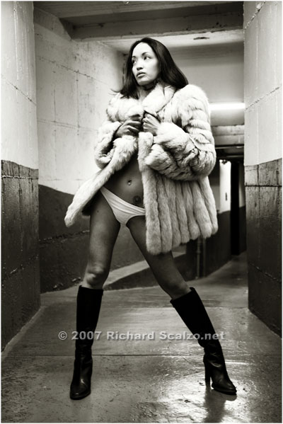 Female model photo shoot of Gooma by Richard Scalzo