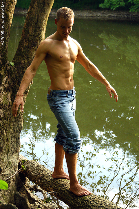 Male model photo shoot of t a mueller photography and Bobby Haglage in Highbanks Park, Worthington, OH