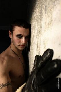Male model photo shoot of MikylLevin BlackWidower