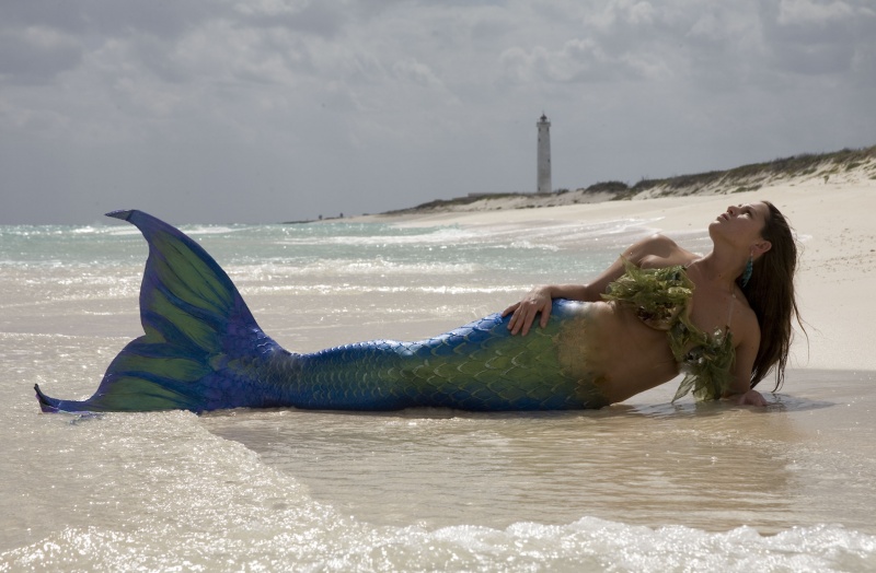 Female model photo shoot of Mermaid Sharkey by Way Beyond Productions in Cozumel