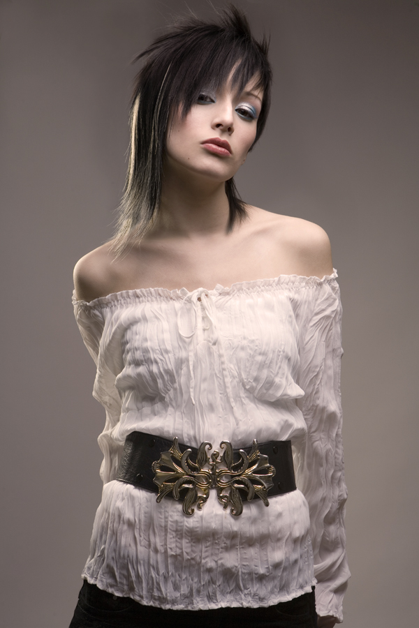Female model photo shoot of Bryanna Nova by fotografika in In Studio - Chelsea, NY, hair styled by BIYOSHIPATRICK , makeup by Beauty4U