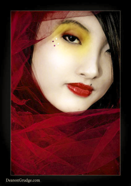 Female model photo shoot of chou-chou by Kollisions Studio, makeup by xxGreyxx