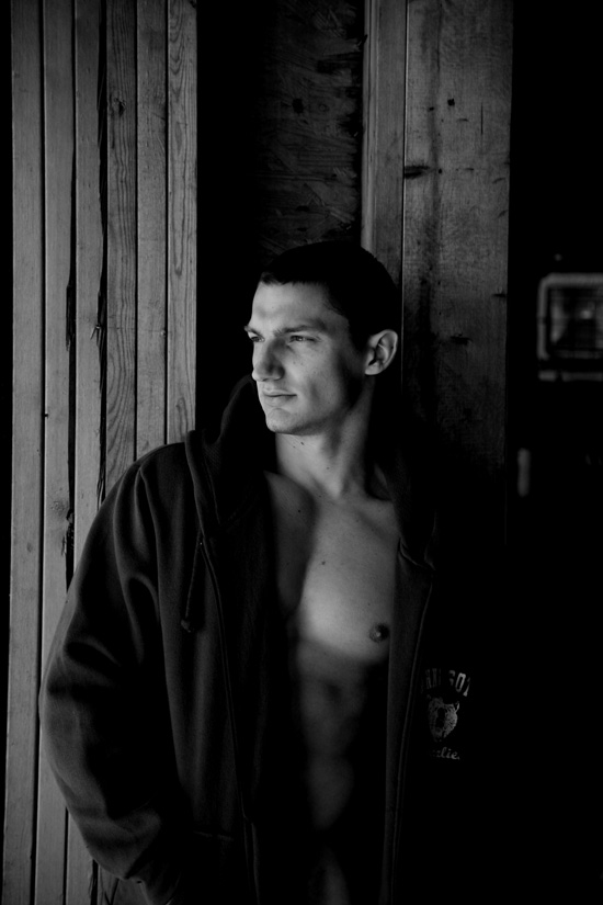 Male model photo shoot of daniel jackson in NC Mtns  2007