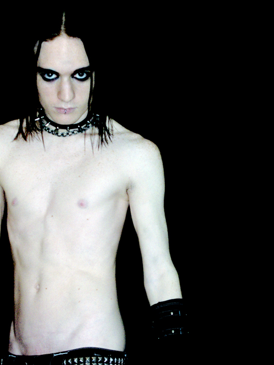Male model photo shoot of Metal Raz0r