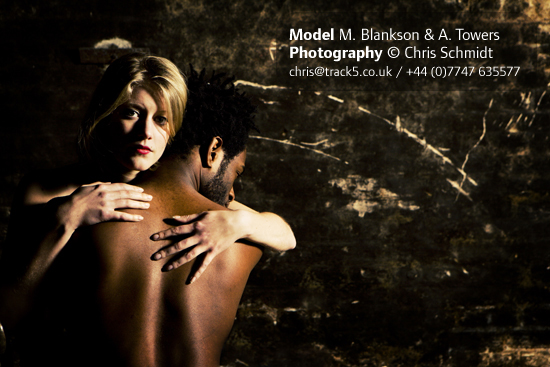 Male and Female model photo shoot of track5 and adelinet in London
