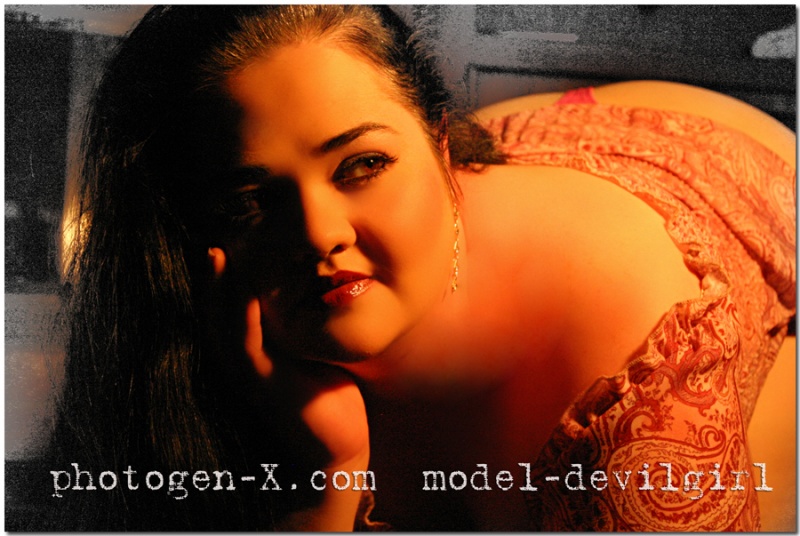 Female model photo shoot of Devil Girl by Annamarie PHOTOGEN-X in okc