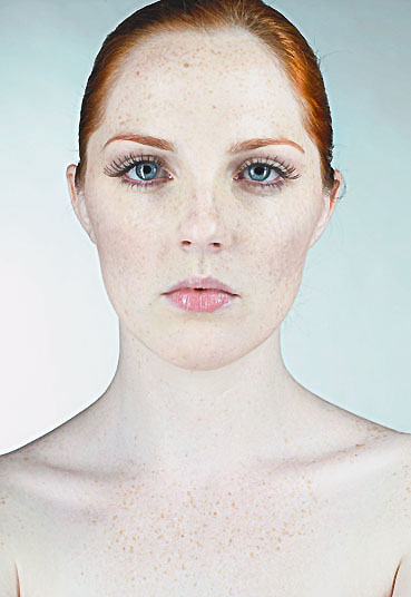 Female model photo shoot of Holly Loveday by Star in Pasadena, CA, makeup by Dorine Lara