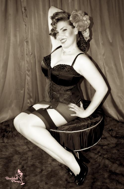 Female model photo shoot of Miss Rockett Girl by Bombshell Pinups in SOUTH JERSEY