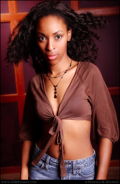 Female model photo shoot of Promogurl by DMHolman in F Stop Studio
