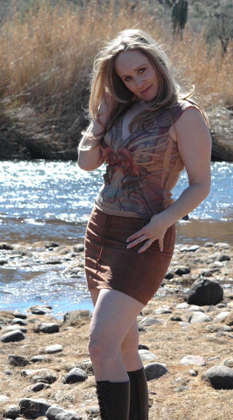 Female model photo shoot of Ronna Meredith by Artistic Impressions in Near Saguaro Lake
