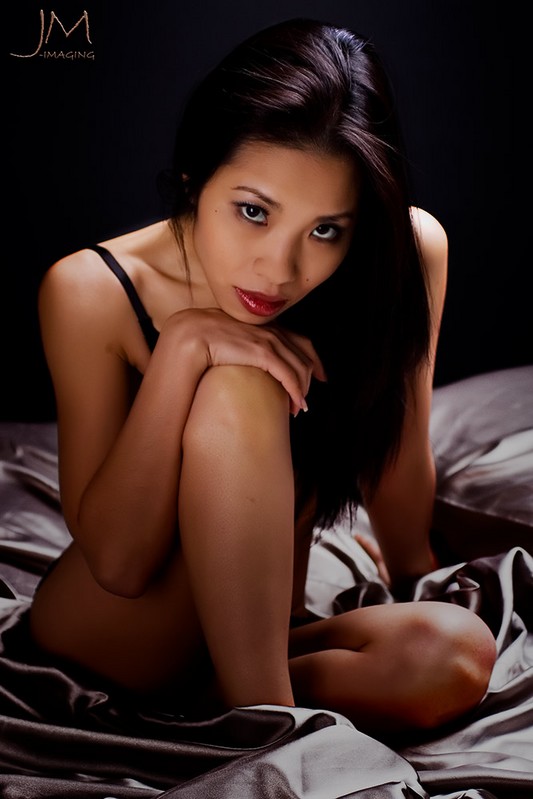 Female model photo shoot of Teye by JM-Imaging in jase murphy studio 